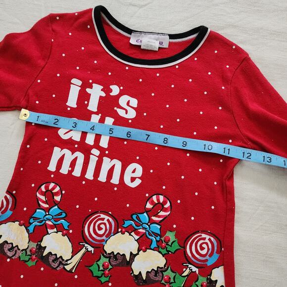 Y2k Christmas Candy Long Sleeve kids 6 - Picture 5 of 6